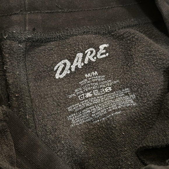 D.A.R.E. Black Sweatpants “Keep Kids Off Drugs” (Teen) - Picture 4 of 4